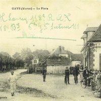Carte postale - La Place du village